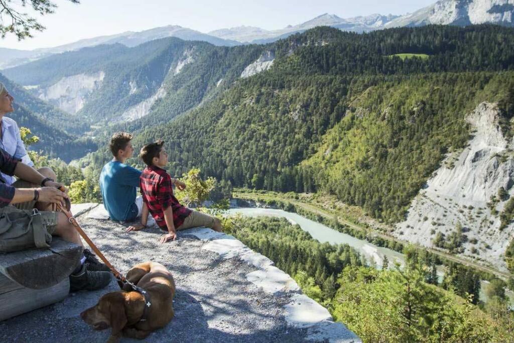 अपार्टमेंट 2.5 In Center Of Flims. In/out *